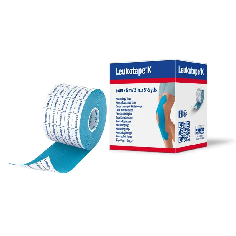 Leukotape K Azzurro 5Cm X 5M