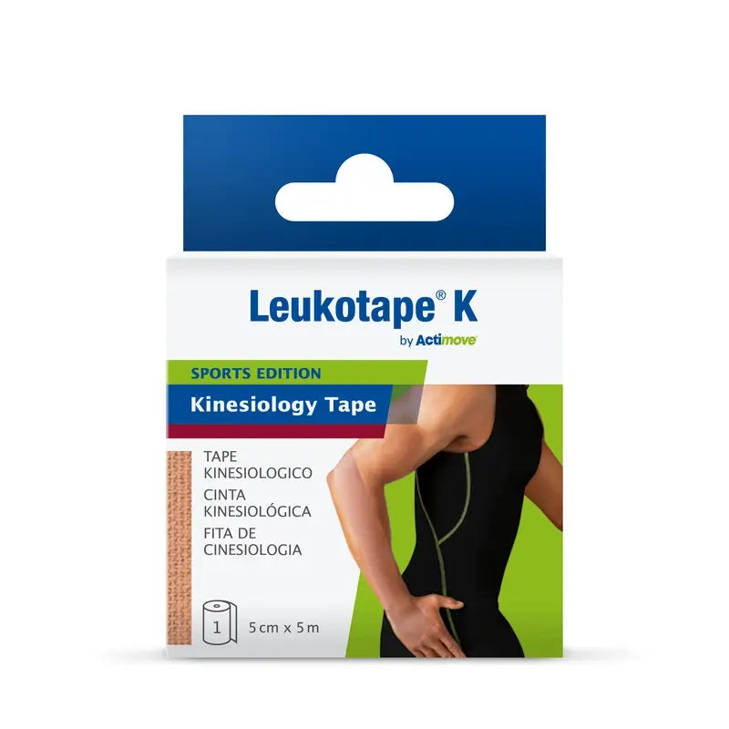 K Sports Edition Nastro kinesiologico beige, 5 cm x 5 m