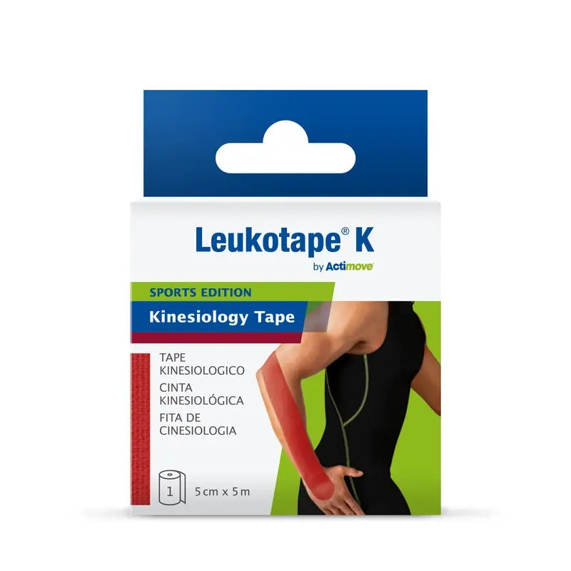 Leukotape K Rosso 5Cm X 5M