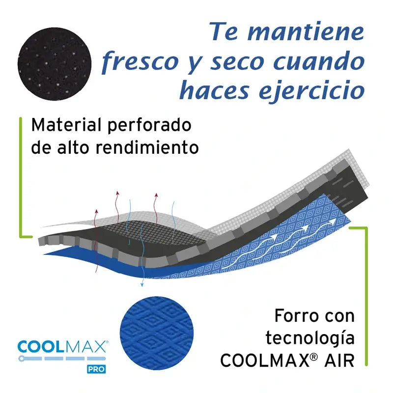 Actimove Cinghia da polso elastica regolabile, misura universale