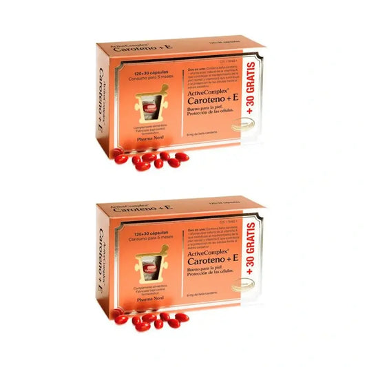 Activecomplex Carotene Vit E 120 +, 2X30 Capsule