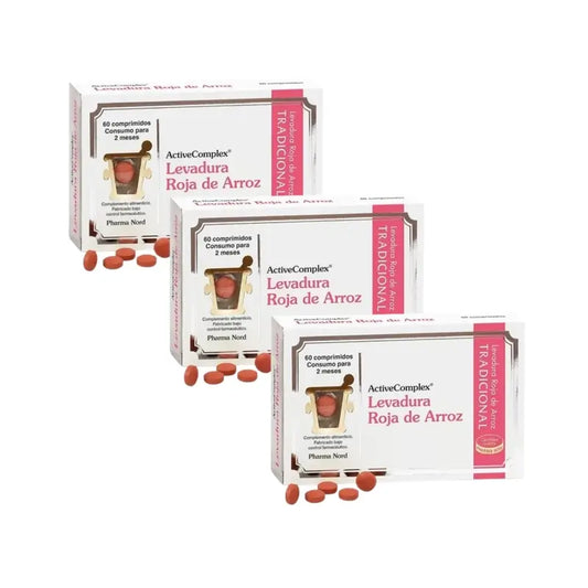 ActiveComplex Lievito di riso rosso Confezione da 3 x 60 capsule