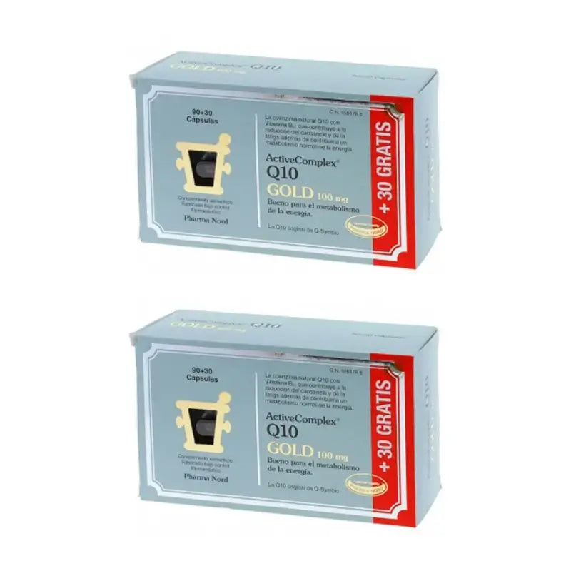 Activecomplex Q10 Gold 100 Mg, 2X120 Capsule