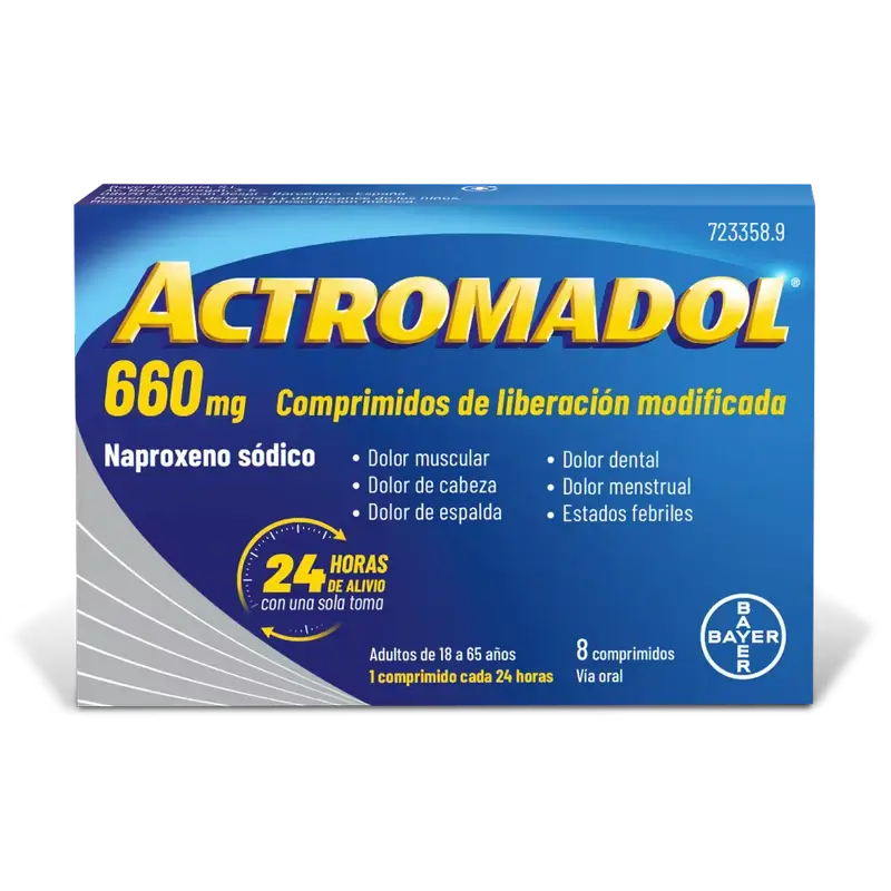 Actromadol 660 mg, 8 compresse