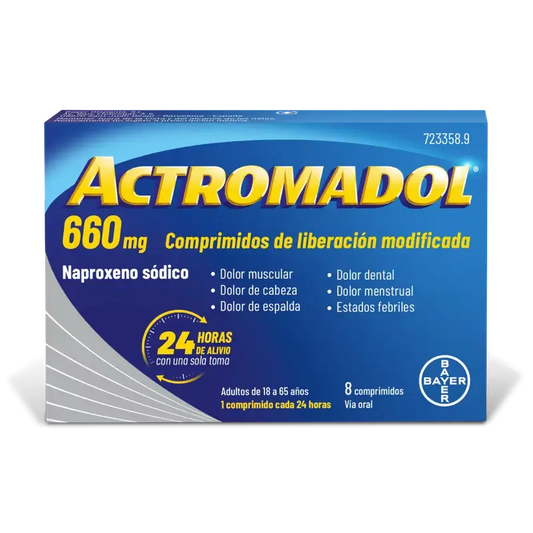 Actromadol 660 mg, 8 compresse