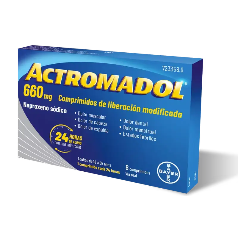 Actromadol 660 mg, 8 compresse