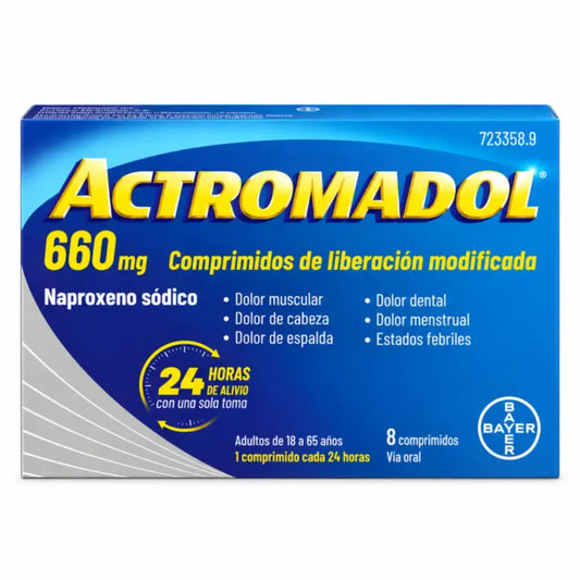 Actromadol 660 mg, 8 compresse
