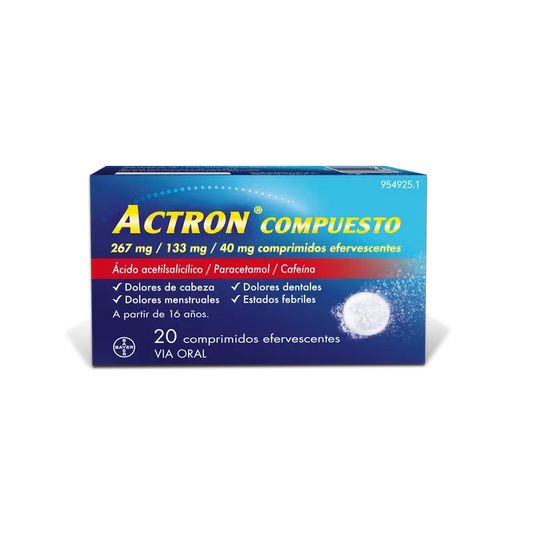 Actron Compound 20 compresse effervescenti