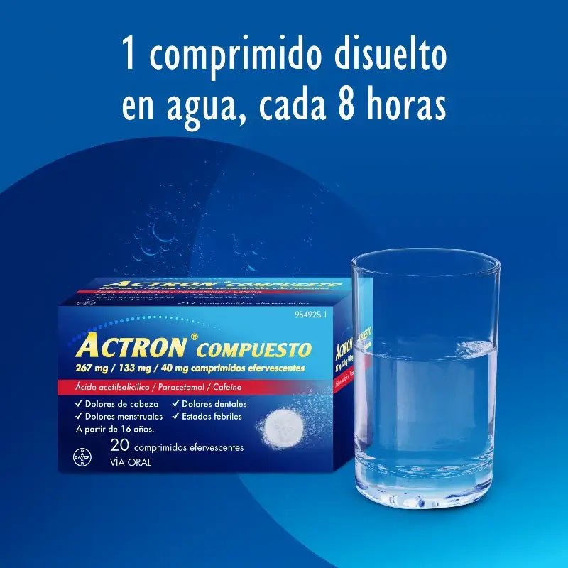 Actron Compound 20 compresse effervescenti