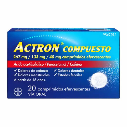 Actron Compound 20 compresse effervescenti