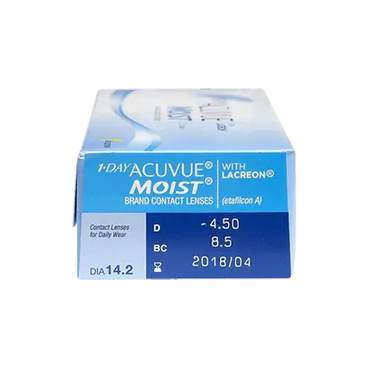 Acuvue 1 Day Moist Daily Spherical Lenses , 30 unità