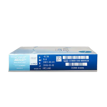 Acuvue 1 Day Moist Daily Spherical Lenses , 90 unità