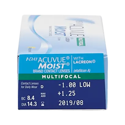 Acuvue 1 Day Moist Lenti multifocali giornaliere , 30 unità