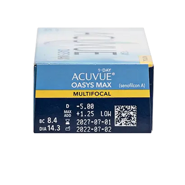 Acuvue Oasys 1 Day con lenti toriche giornaliere Hydraluxe, 90 unità