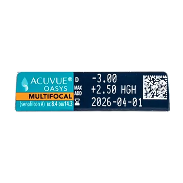 Acuvue Oasys Lenti multifocali bisettimanali , 6 unità