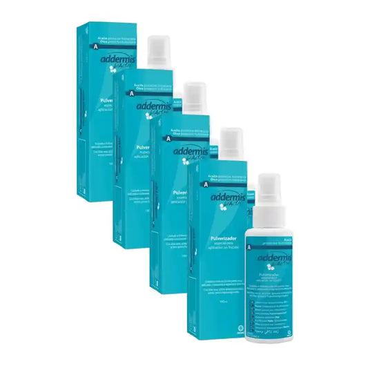 Addermis Biactiv Olio protettivo idratante, 4X100 Ml