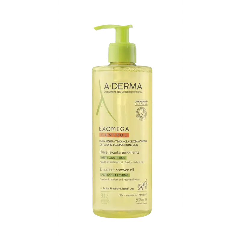 A-Derma Exomega Kit Olio detergente , 500 ml