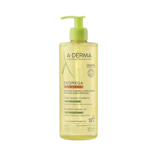 A-Derma Exomega Kit Olio detergente , 500 ml