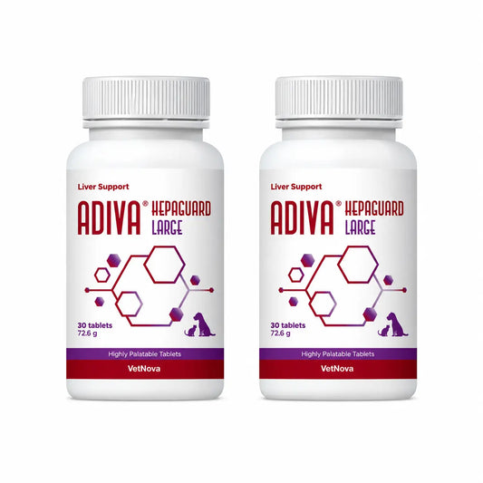 Adiva Vetnova Adiva Hepaguard Large, 30 Compresse , confezione da 2