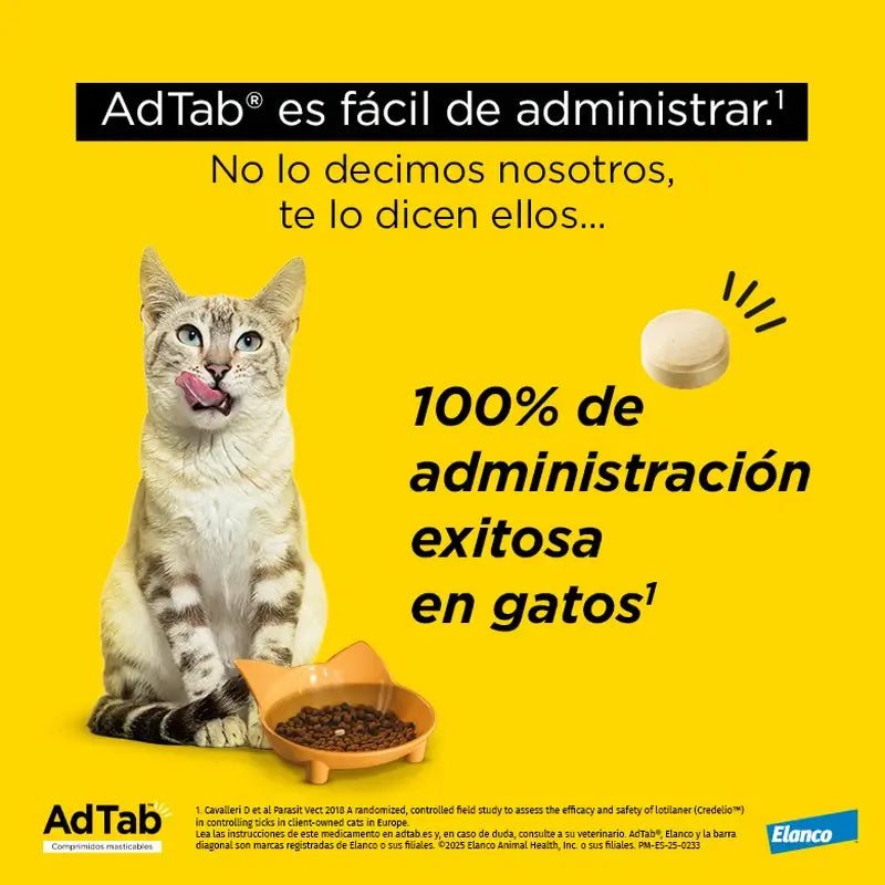 AdTab 12Mg Compresse masticabili Gatti 0,5-2Kg, 1Cpd