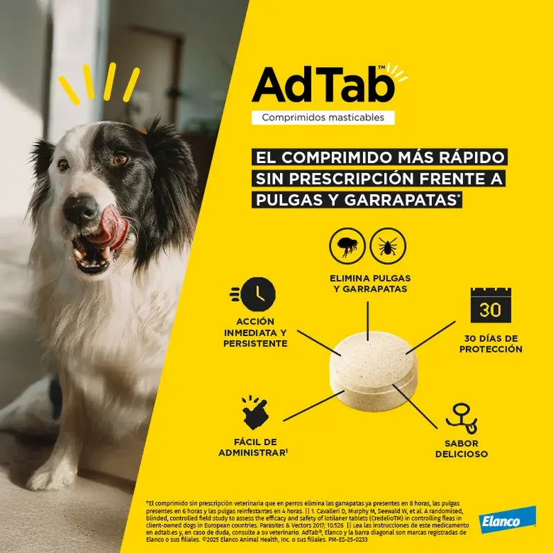 AdTab 900Mg Compresse masticabili Cani 22-45Kg, 3Cpd