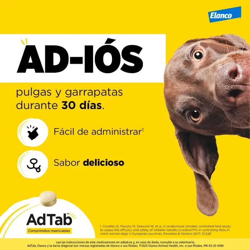 AdTab 900Mg Compresse masticabili Cani 22-45Kg, 3Cpd