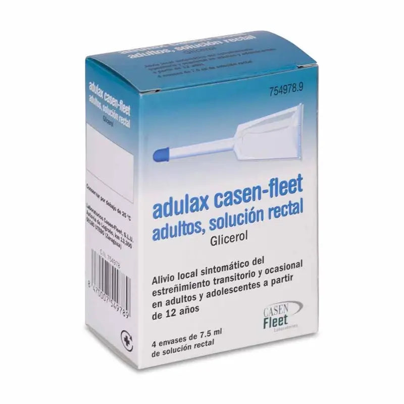 Adulax 6,14 ml Soluzione rettale 4 Enemi 7,5 ml