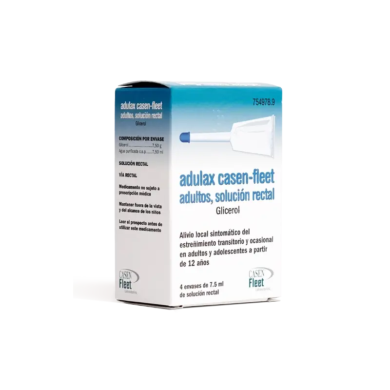 Adulax 6,14 ml Soluzione rettale 4 Enemi 7,5 ml