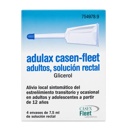 Adulax 6,14 ml Soluzione rettale 4 Enemi 7,5 ml