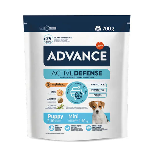 Advance Active Defense Mini Puppy Mangime per cani, 700 g