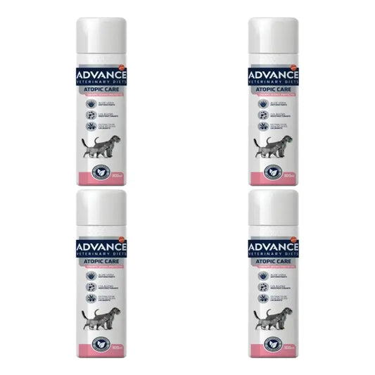 Advance Atopic Care Shampoo, 300 ml, confezione da 4