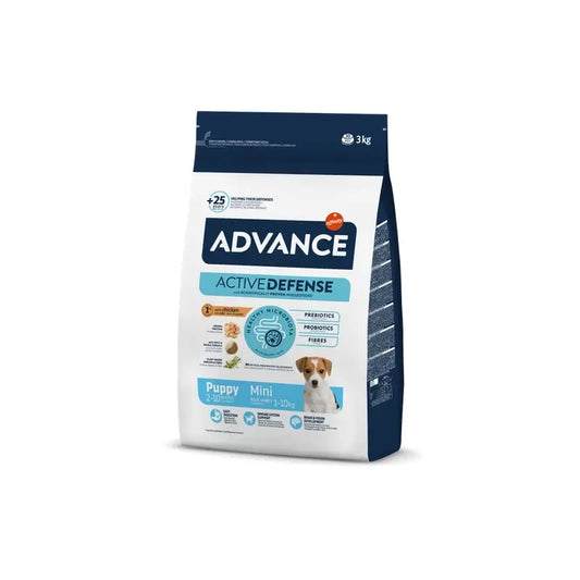 Advance Canine Puppy Mini Chicken Rice 3Kg, alimento per cani