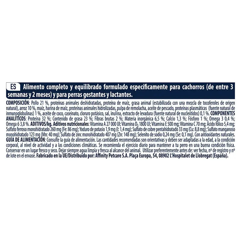 Advance Canine Puppy Protect Initial 3Kg, alimento per cani