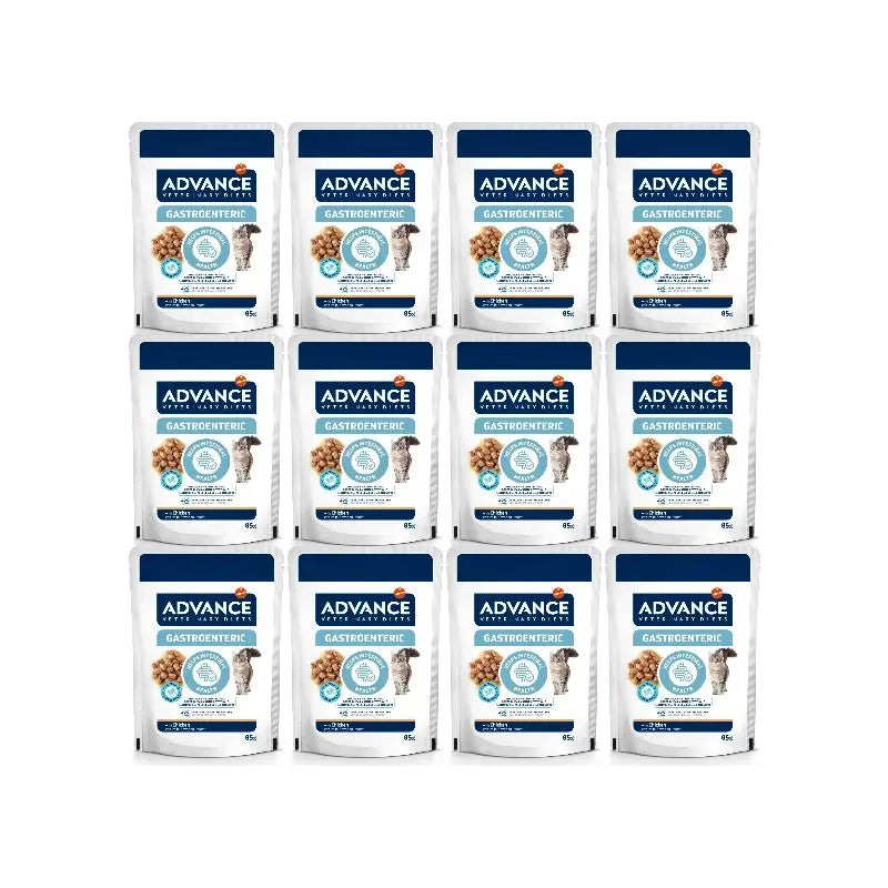 Advance Cibo umido Gastroenteric per gatti, porzioni singole, 12 x 85 g