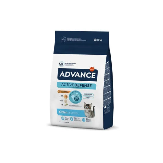 Advance Feline Kitten Chicken Rice 10Kg, cibo per gatti