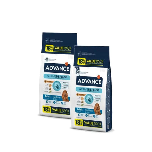 Advance Cani Medium Pollo Confezione da 2 x 18 kg