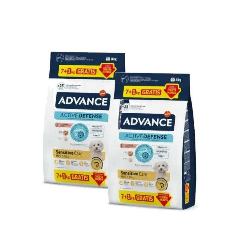 Advance Cani Mini Salmon Confezione da 2 x 8 kg