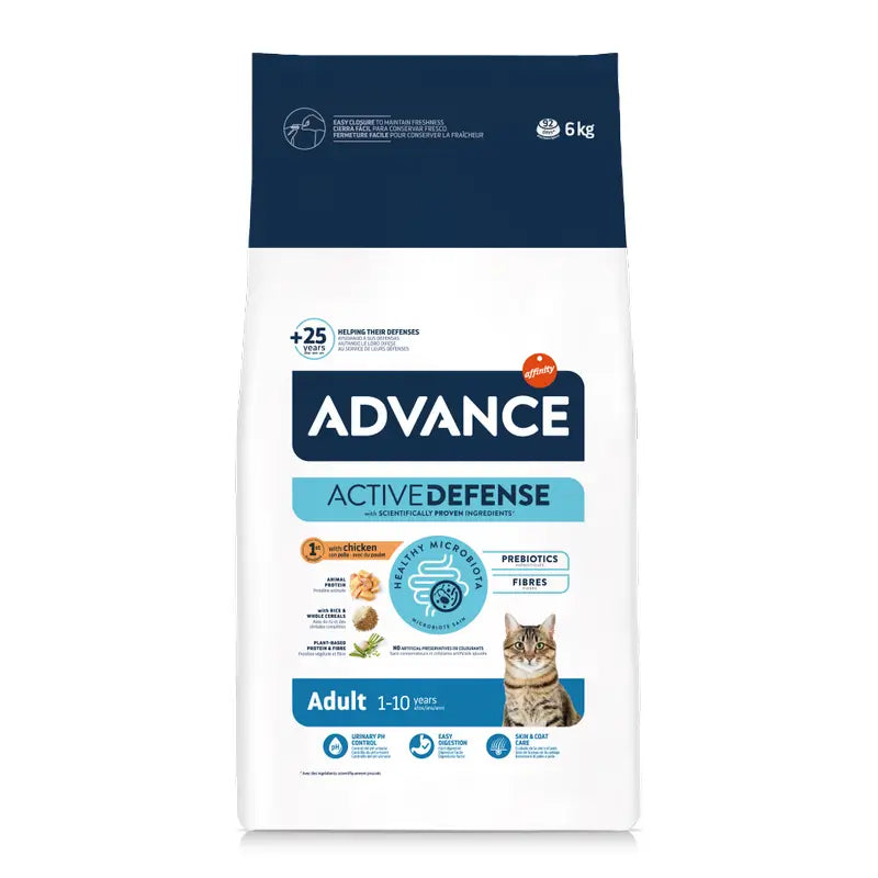 Advance Mangime per gatti, al pollo, Superpremium, 6 kg