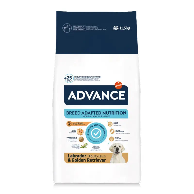 Advance Mangime per cani, Medium, al pollo, Superpremium, 11,5 kg
