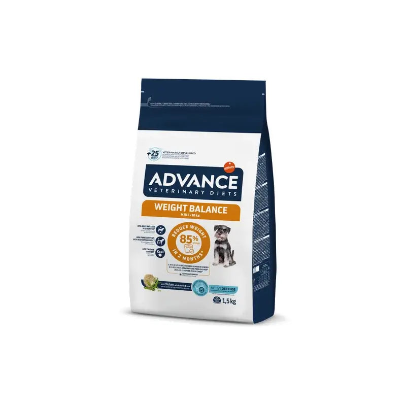 Advance Vet Canine Adult Weight Balance Mini 1,5 kg, alimento per cani