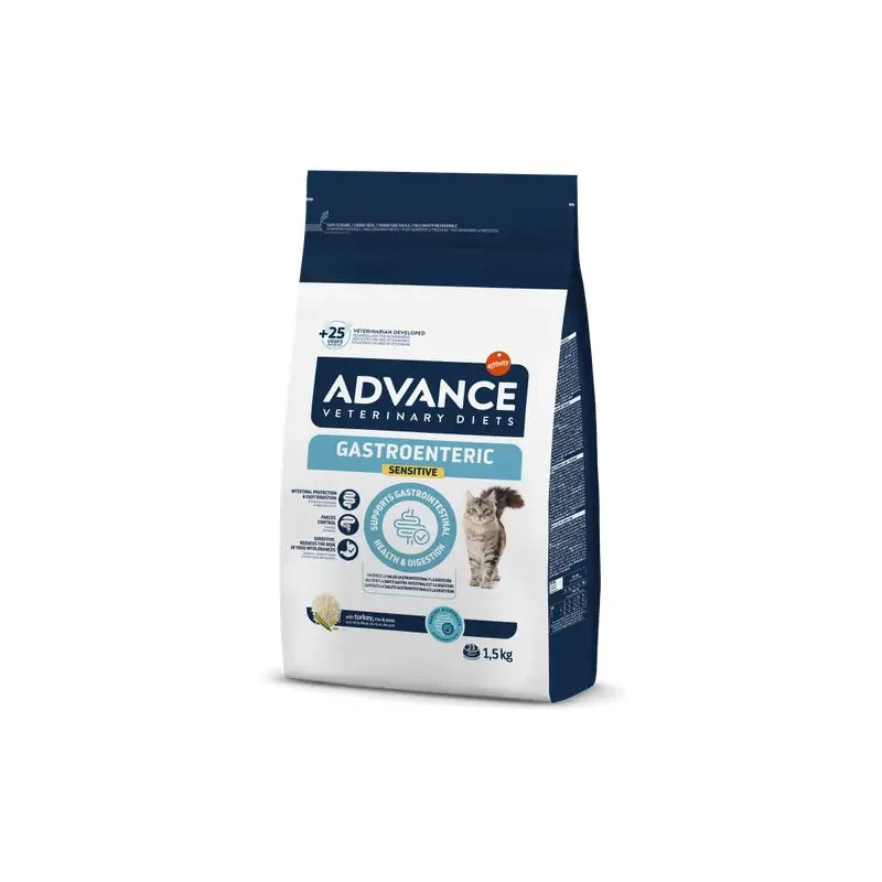 Advance Vet Feline Adult Gastro Sensitive 1,5Kg, cibo per gatti