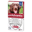 Pipette antiparassitarie Advantix per cani +25 Kg 4 pz x 4 ml
