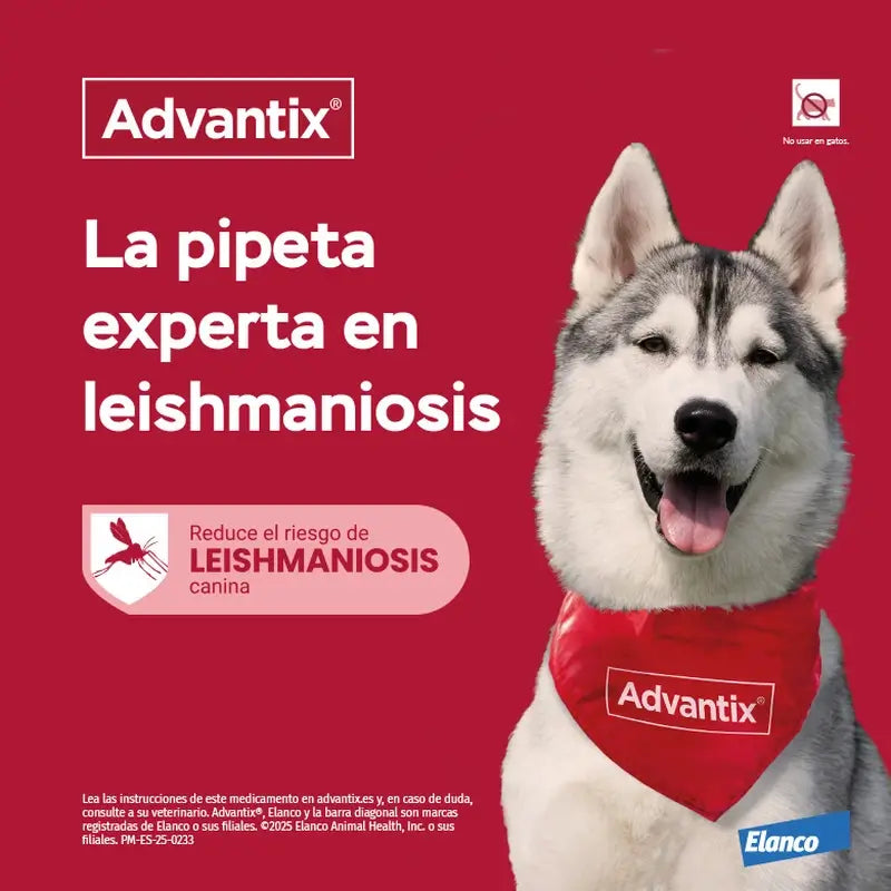 Advantix Mono Pipetta, 2,5 ml 10-25Kg