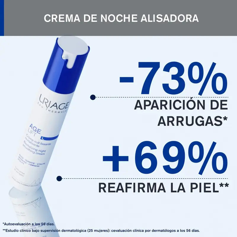 Uriage Age Lift Crema Notte Rivitalizzante Antirughe 40 ml