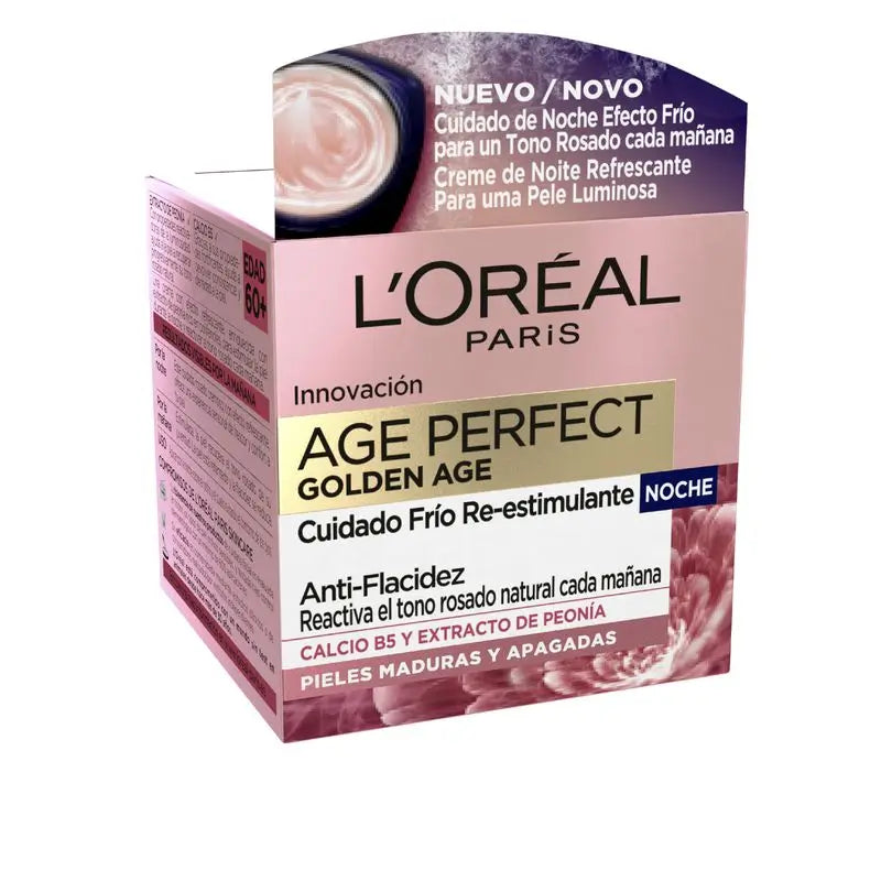 L'Oréal Paris Age Perfect Golden Age Trattamento Notte Re-Stimolante Anti-Caduta