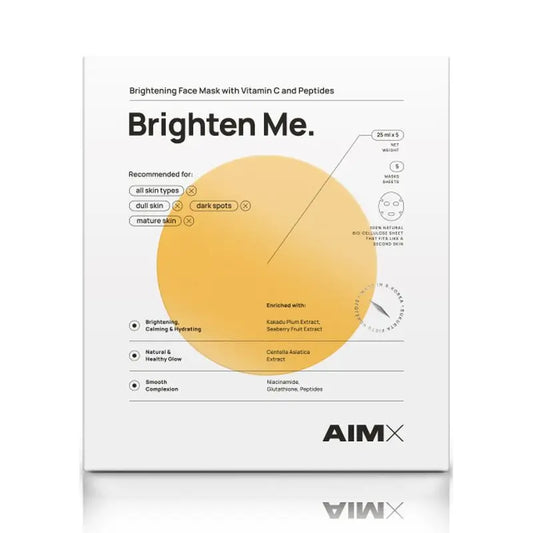 Aimx Maschera viso "Brighten Me", 25 ml