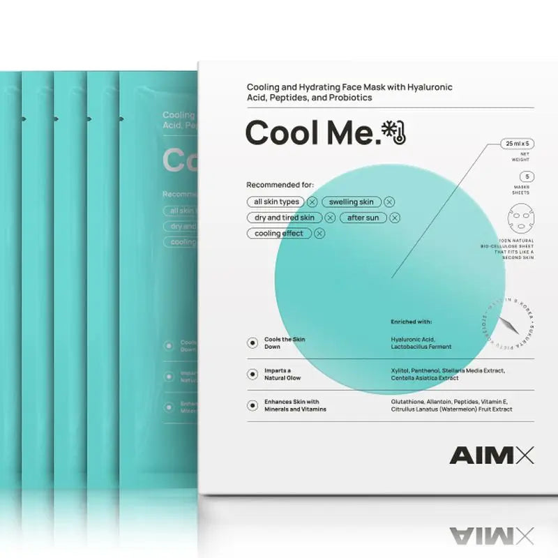 Aimx Maschera viso "Cool Me", 25 ml