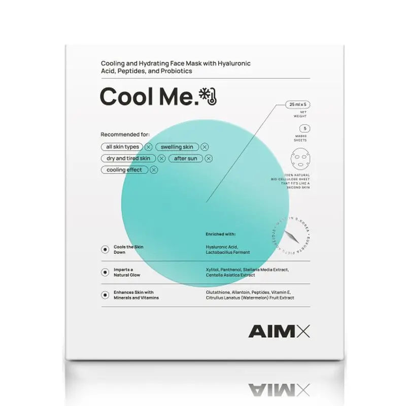 Aimx Maschera viso "Cool Me", 25 ml