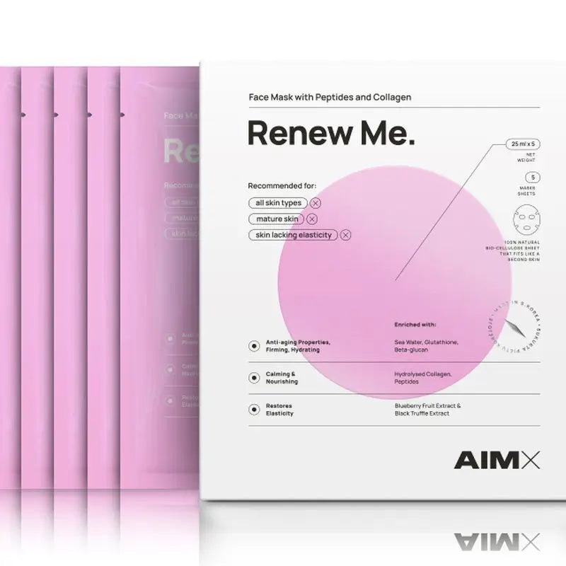Aimx Maschera viso "Renew Me", 25 ml