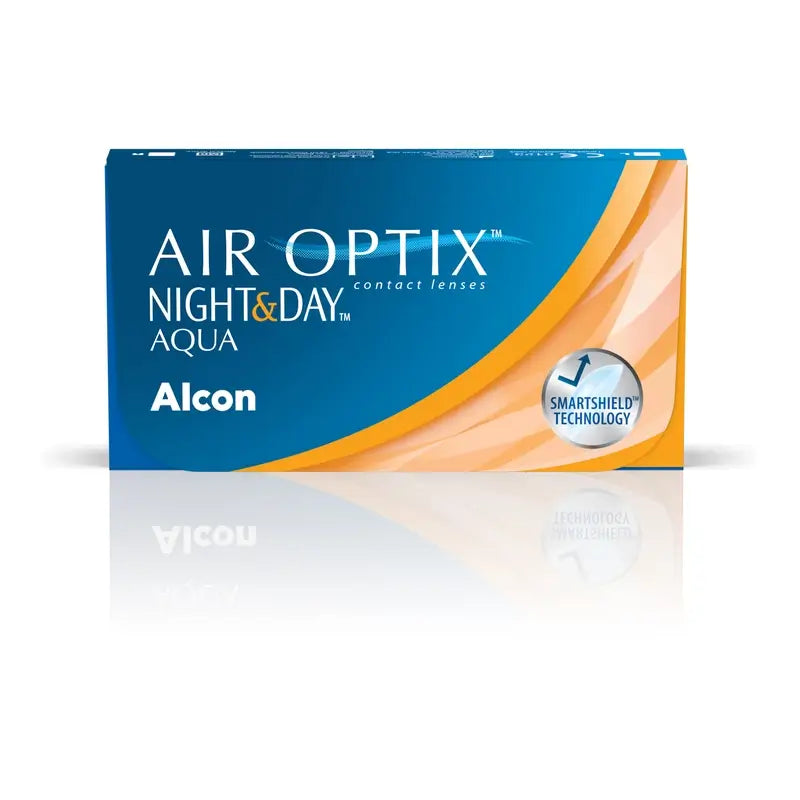 Air Optix Night&Day Aqua Lenti a contatto sferiche mensili, 6 unità